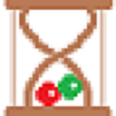 3D Hourglass Icon