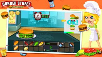 Burger Street - Cooking game screenshot 5