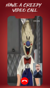 Scary Ice Creepy Appel & Chat screenshot 1