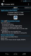 Trickster MOD Kernel Settings screenshot 0