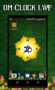 OM Clock live wallpaper screenshot 4