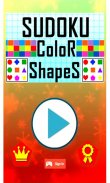 Sudoku Color Shapes Puzzle : Kids Free Game screenshot 4