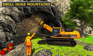 Railroad Tunnel Construction Sim: Train Games screenshot 0