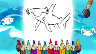 Shark Coloring Book screenshot 3