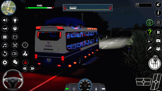 Modern Heavy Bus Coach 3D screenshot 3