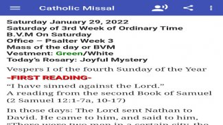 Catholic Missal Offline screenshot 2
