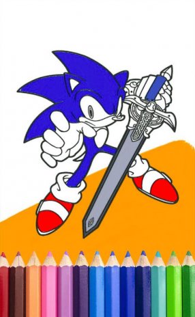 96 Sonic Coloring Book Apk Free Images