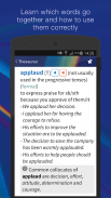Oxford Learner’s Thesaurus screenshot 3
