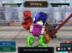 MegaBots Battle Arena: สร้างหุ่นยนต์นักสู้ screenshot 8