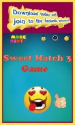 Sweet Match 3 Juego de Puzzle screenshot 6