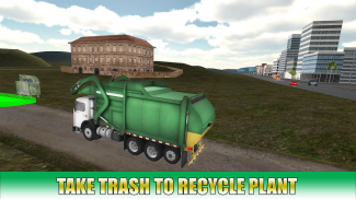 Flying Garbage Robot Transport screenshot 1