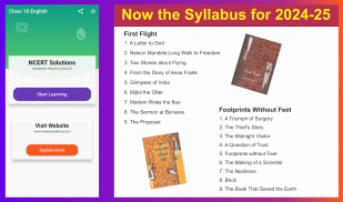 Class 10 English for 2024-25 screenshot 25