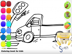 coches para colorear libro screenshot 10