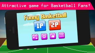 Funny Basketball - 2 Player screenshot 0