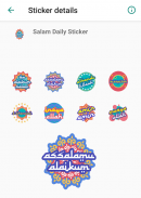 Islamic Stickers (WAStickerApps) screenshot 1