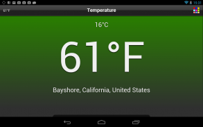 Temperature screenshot 0