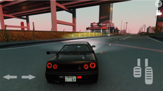 Simulador Drift Skyline GTR-34 screenshot 1