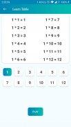 Multiplication Table - Play and Learn! screenshot 5