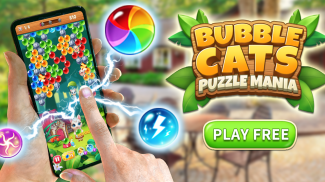 Bubble Cats Shooter POP : Puzzle Mania screenshot 7