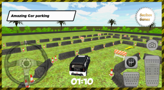 3D Hummer Car Parking screenshot 7