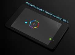 Hexathon - Catch matching colors! screenshot 1