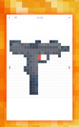 How to draw pixel weapons screenshot 3