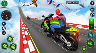 Superhero Bike Racing Games 3d screenshot 4