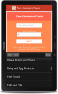 Zero & Low Cholesterol Foods screenshot 4