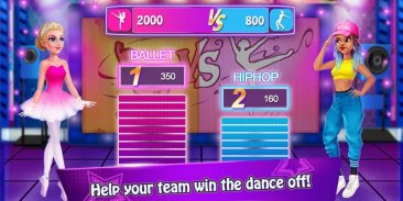 Dance War - Ballet vs Hiphop ❤ Free Dancing Games screenshot 4