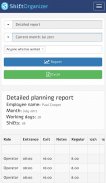ShiftOrganizer screenshot 2