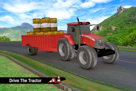 Tractor Trolley Parking Drive - Drive Parking Game screenshot 3