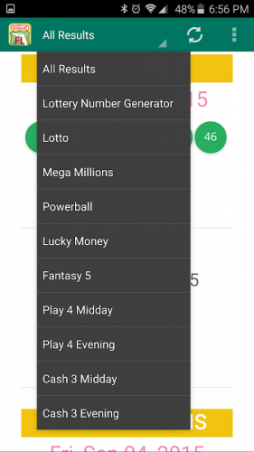 Florida Lottery - Winning Numbers