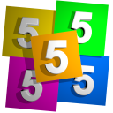 Five Fives - Cool math game puzzle challenge