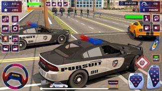 Politie auto parkeren spel 3d screenshot 9