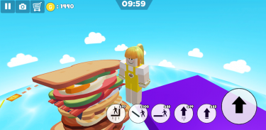 Escape sandwich island parkour screenshot 2