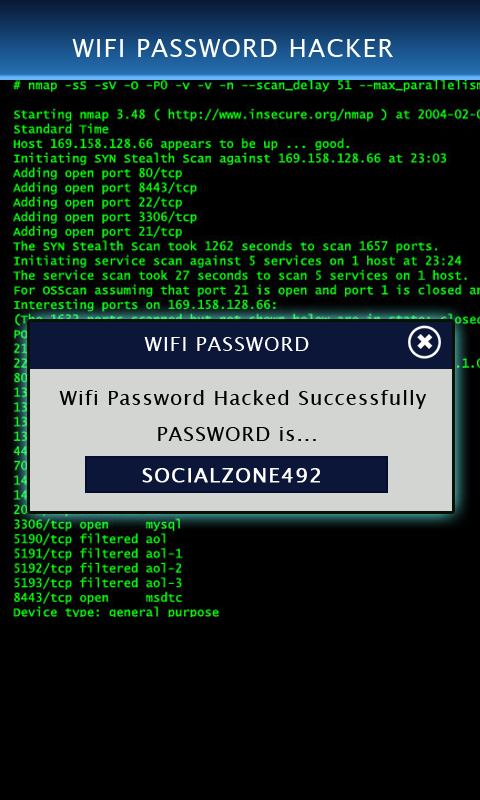 WiFi Password Hacker(Prank) - APK Download for Android