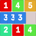 Merge Numbers. Block Puzzle.