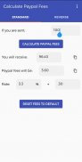 Calculator For PayPal Fees screenshot 1