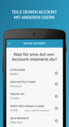 DigiShare - Geld sparen mit Account Sharing screenshot 2