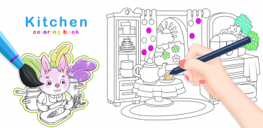 Kitchen Tools Coloring Book screenshot 7