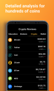 Cours du Bitcoin et Crypto Monnaies. Prix et Graph screenshot 7