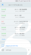 groestlwallet screenshot 1