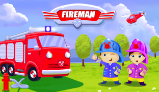 Fireman Game - अग्निशामक बच्चे screenshot 17
