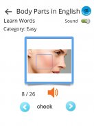 Learn Body Parts in English screenshot 4