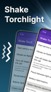 Shake Flashlight - Fast Torch screenshot 2
