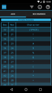 ASCII table screenshot 4