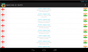 Live Cricket Scores & Schedule screenshot 1