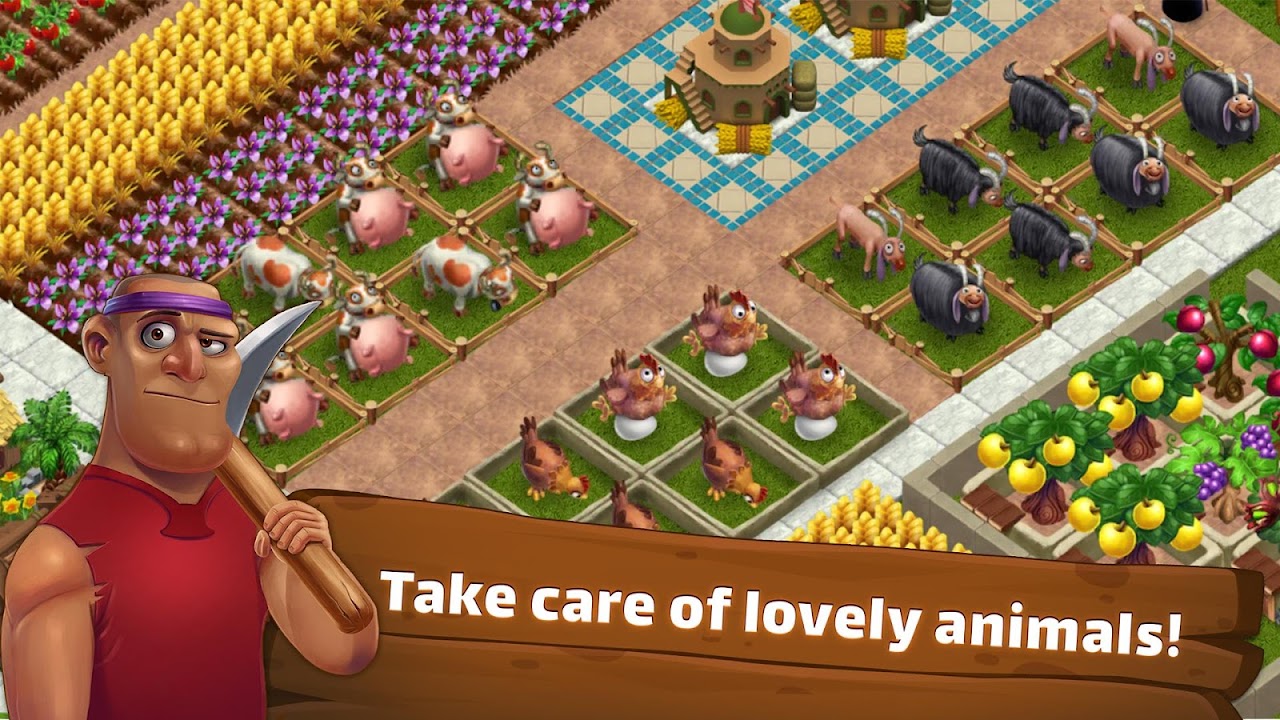 City Builder Farming game like Cityville APK para Android  - SunCity