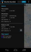 Mozilla Stumbler screenshot 2