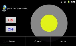 Joystick bluetooth Commander screenshot 1